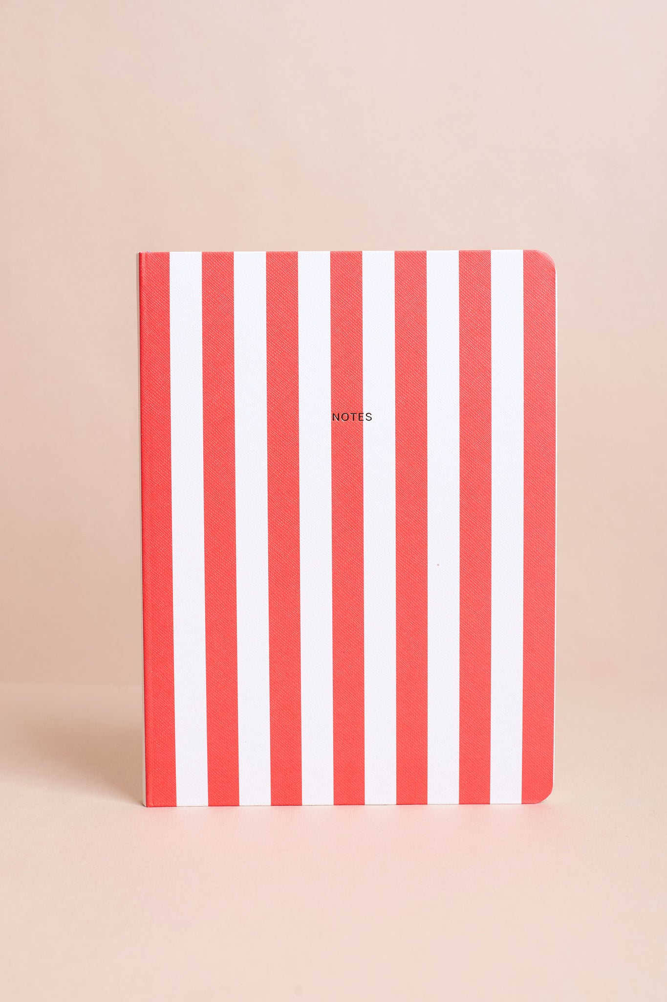 Orange Stripes Notebook - Lined