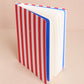 Orange Stripes Notebook - Lined