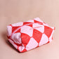 Toiletry Bag - Pink Geometry