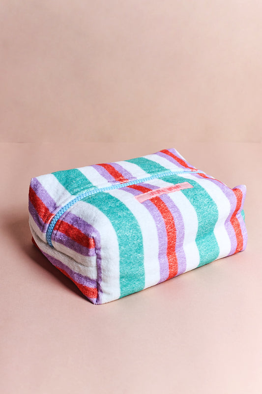 Toiletry Bag - Pastel Stripe