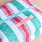 Toiletry Bag - Pastel Stripe