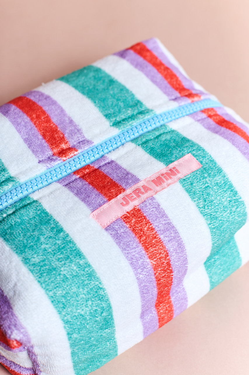 Toiletry Bag - Pastel Stripe