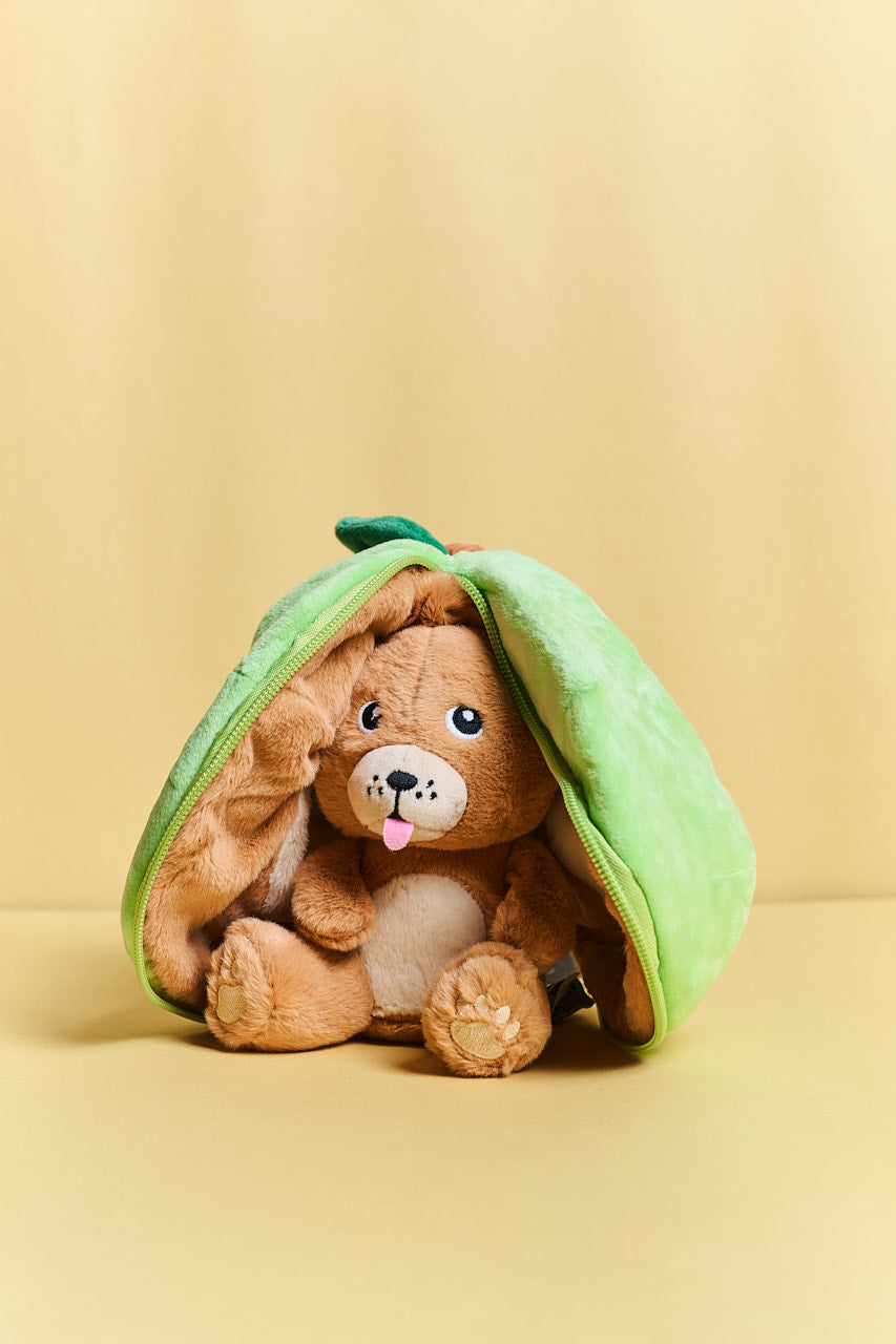 Dog in Apple Plushy