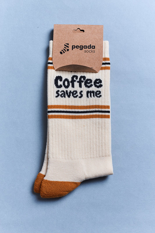 Coffee Saves Me Socks