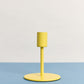 Tall Neon Yellow Candleholder