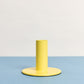 Metal Yellow Candleholder