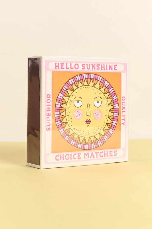 Hello Sunshine | Square - Safety Matches