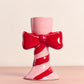 Ceramic Bow Candleholder