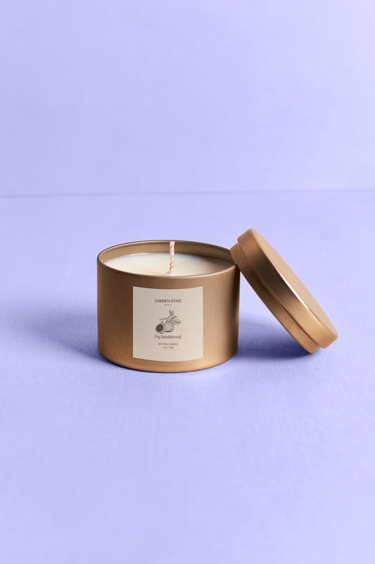 Fig Sandalwood Travel Candle