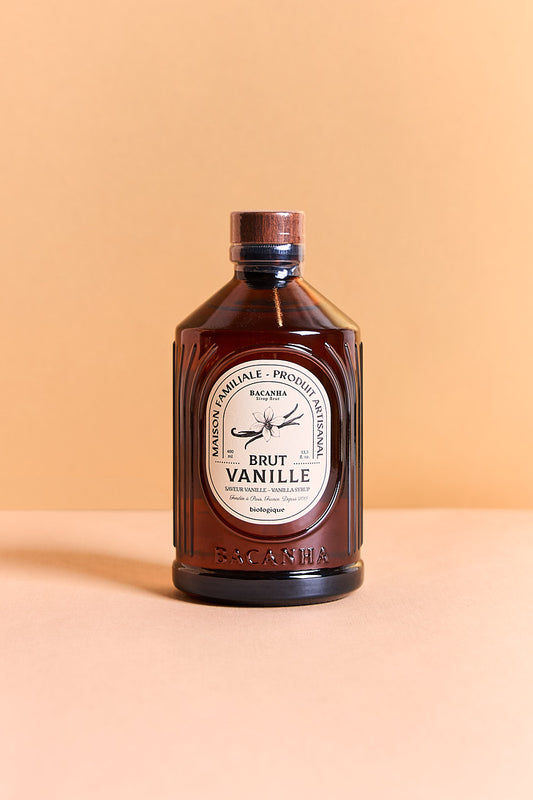 Organic Raw Vanilla Syrup 400ml