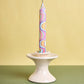 Rainbow Marble Candle
