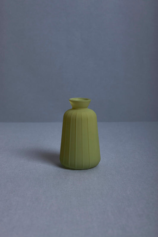 Glass Lime Mini Vase