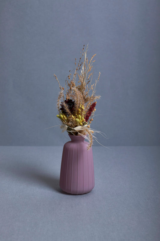 Glass Mauve Mini vase