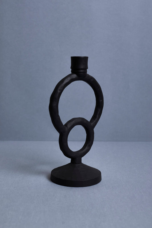 Double O Candle Holder