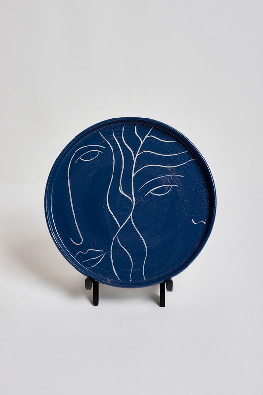 Ceramic Women's Platter
