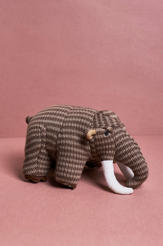 Knitted Woolly Mammoth Plushy