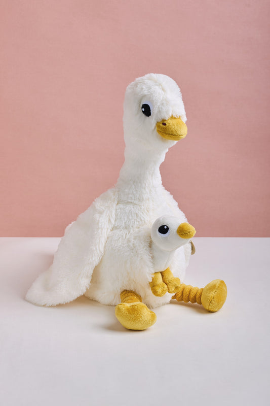 Mama & Baby Goose Plushy