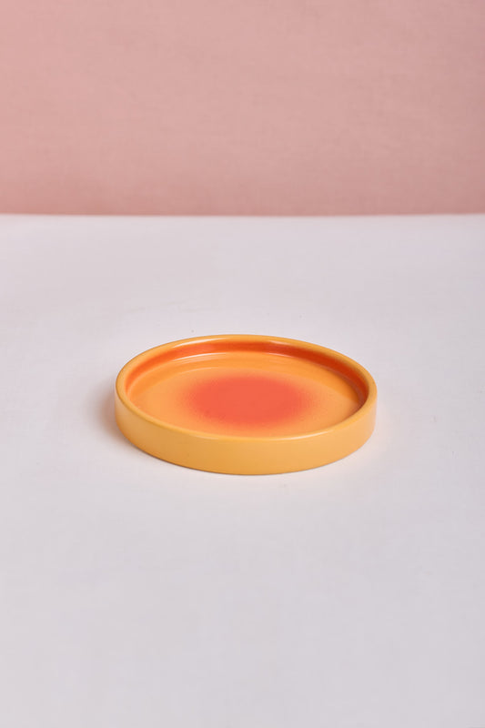 Yellow Ceramic Plate