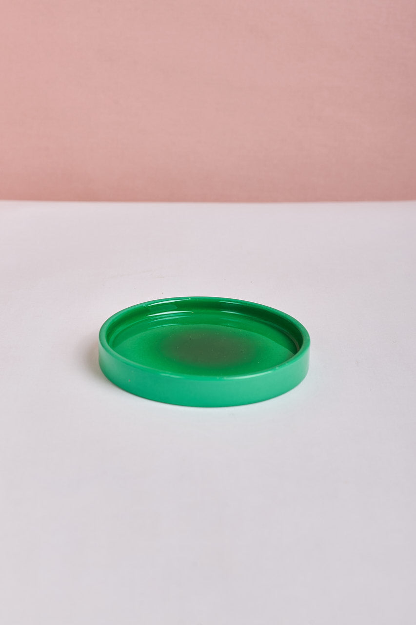 Green Ceramic Plate