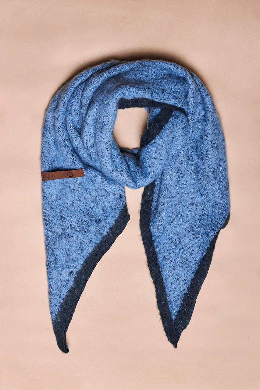 Blue Dual Tone Scarf