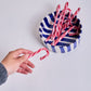 Ceramic Bowl - Midnight Blue Stripes