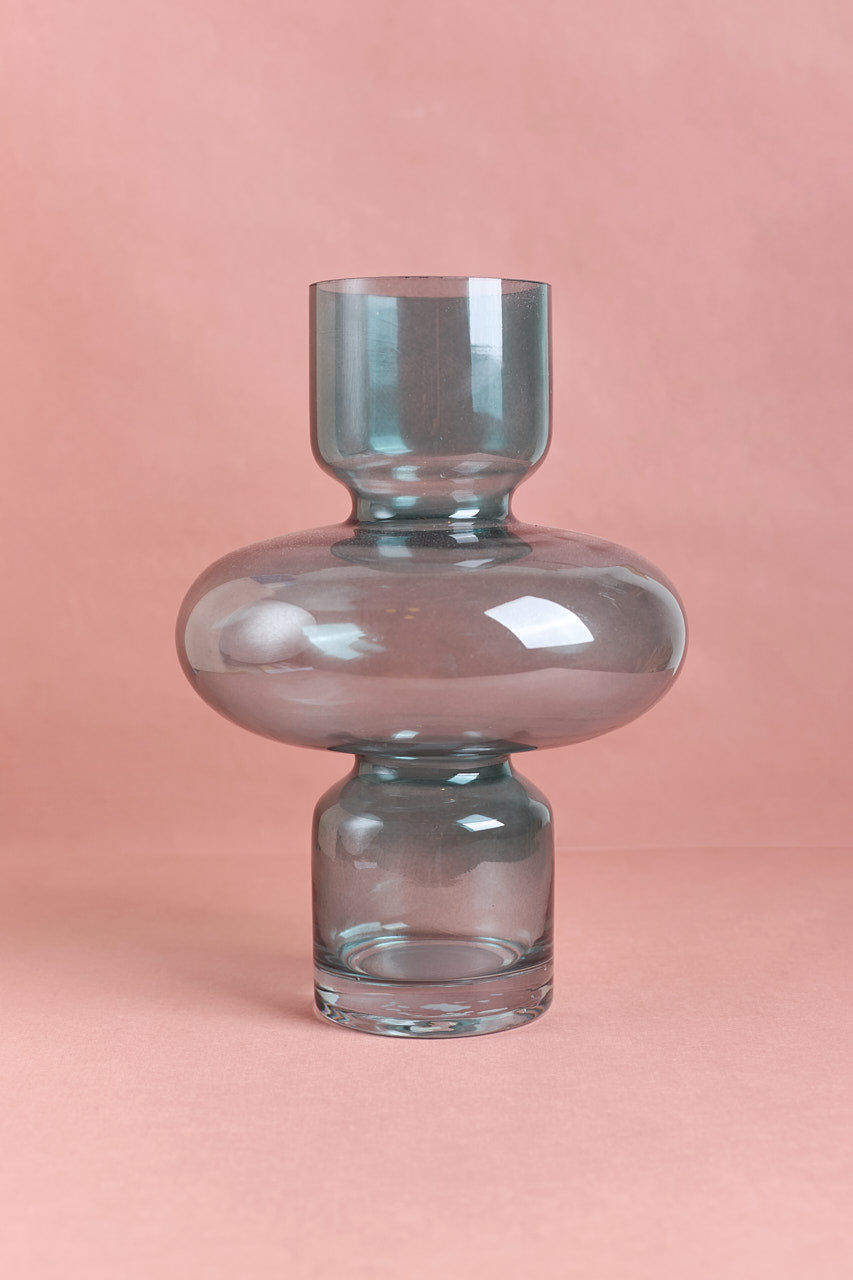 Miss Topaz Glass Vase