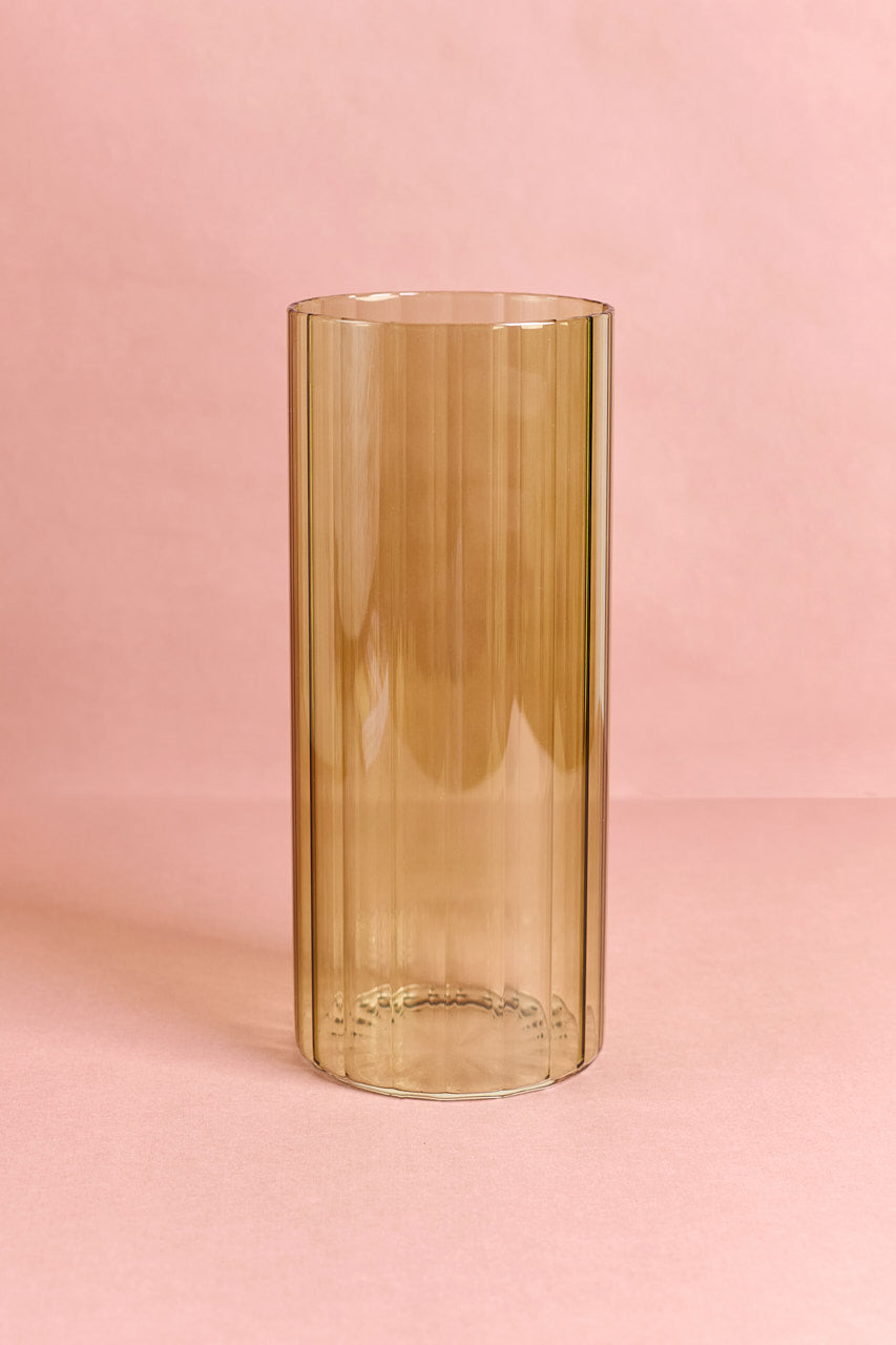 Miss Lime Glass Vase