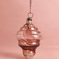Glass Swirl Ornament - Smoke