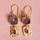 Goddess Amethyst Earrings