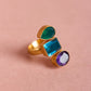 Siena Triple Stone Ring