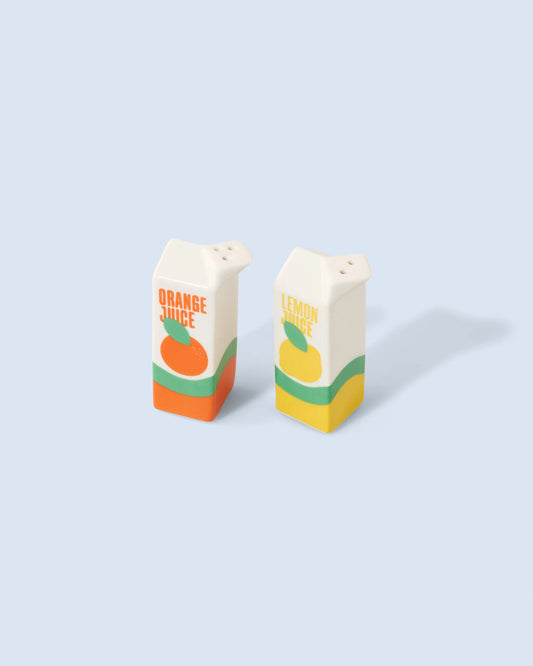 Juice Salt and Pepper Shakers