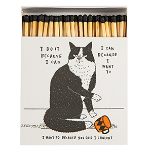I Do It Because I Can Safety Matches