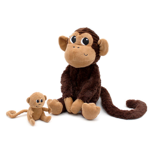Mama & Baby Monkey Plushy