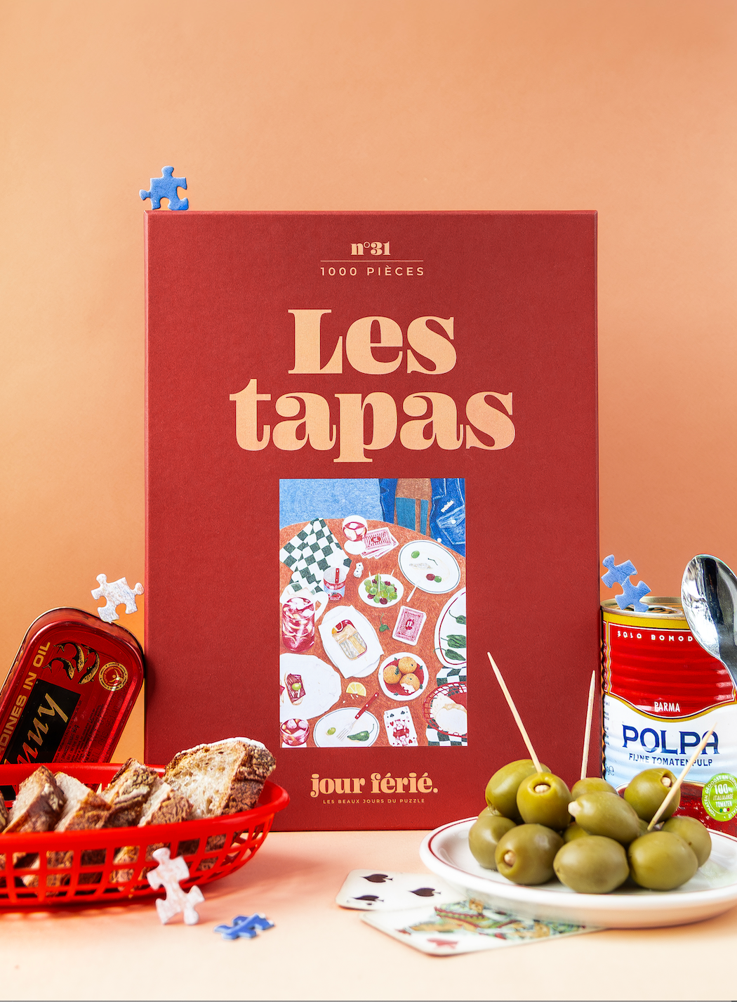 The Tapas Puzzle- 1000 pieces