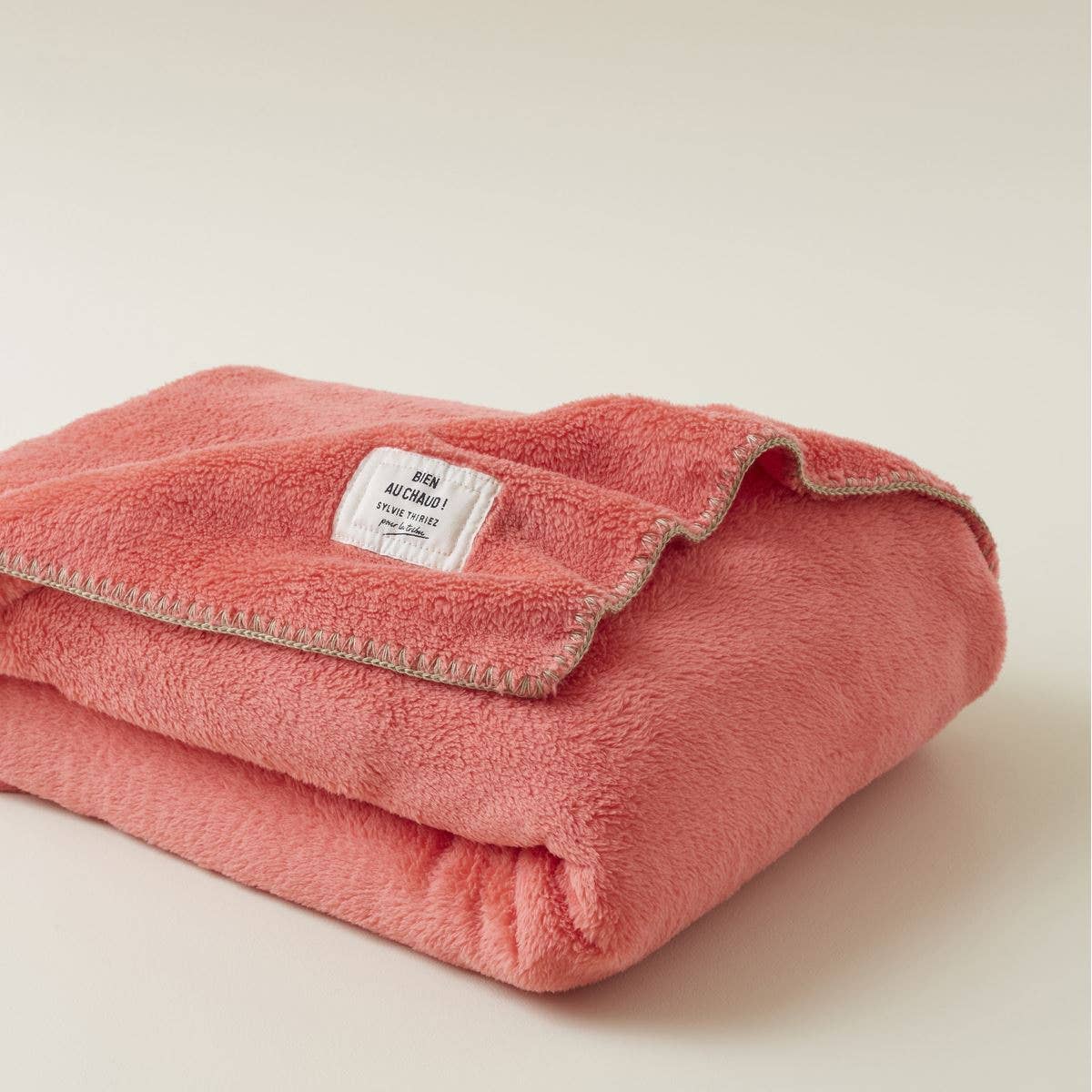 Bien au chaud polar blanket Rose flamingo