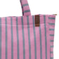 Striped Bag - Lilac & Grey