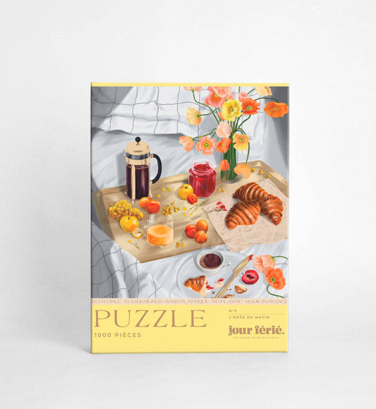 Breakfast in Bed Puzzle 1000 pcs