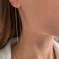 Golden Chain Dangling Earrings
