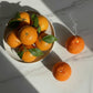 Orange Shaped Fruit Candle
