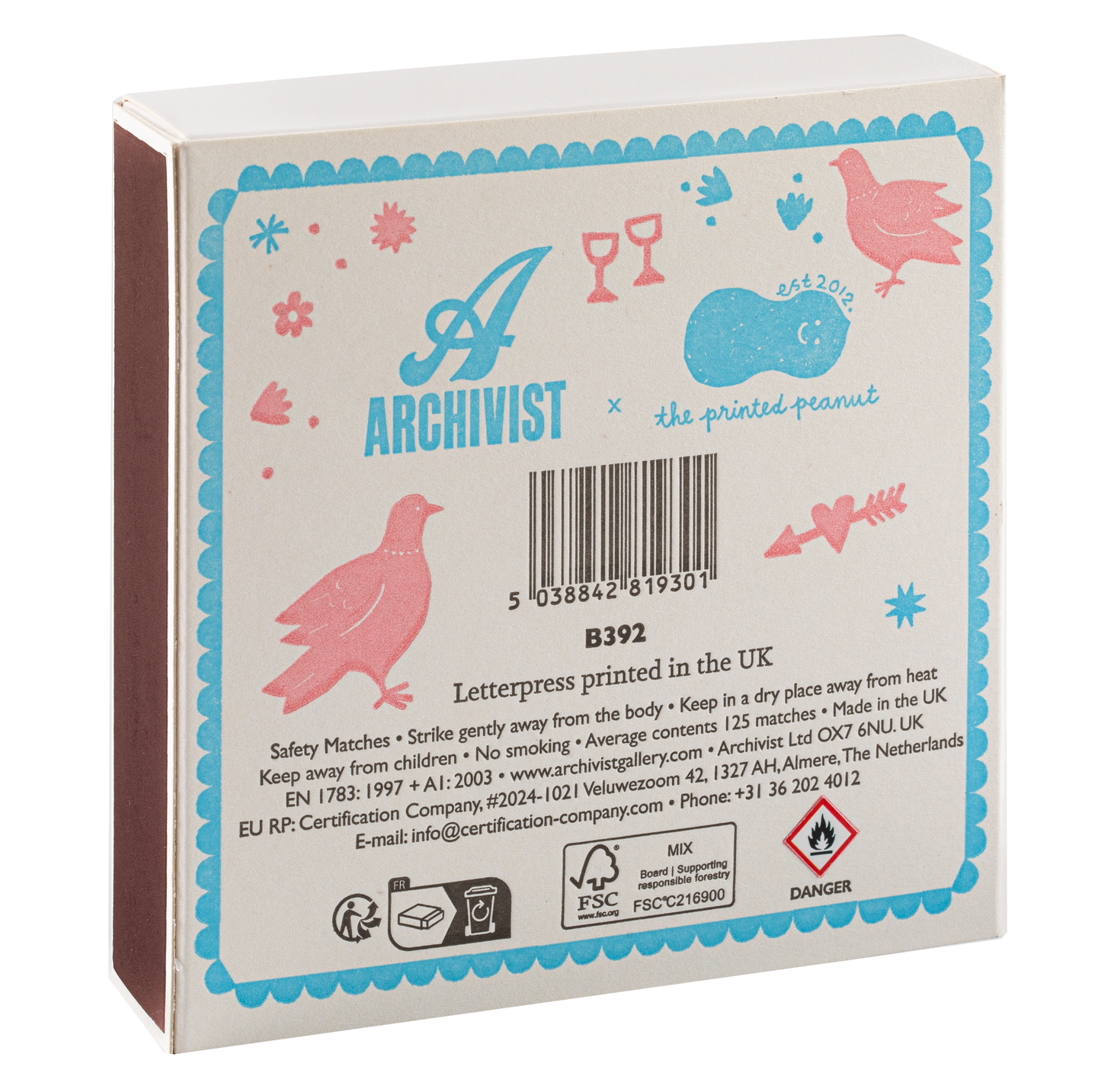 Dove Perfect Safety Matches