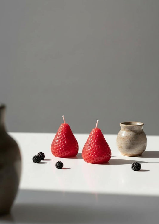 Strawberry Candle