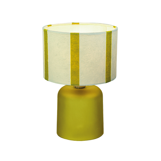 Yellow Striped Lamp