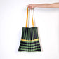 Pleated Tote Bag - Racing Green