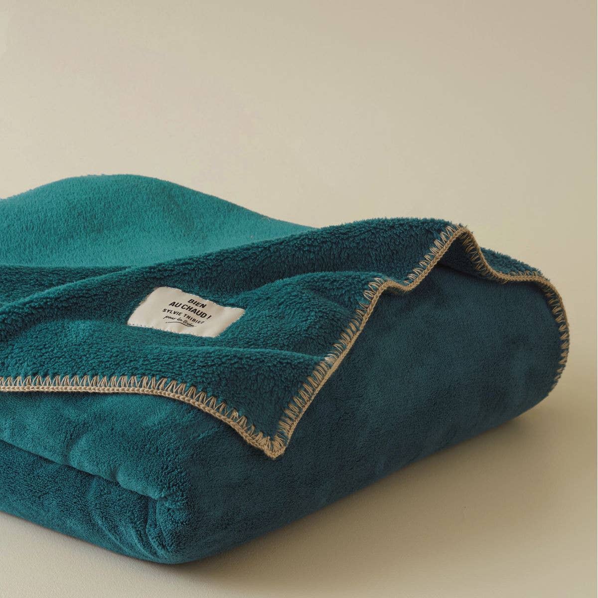 Bien au chaud polar blanket blue