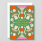Happy Birthday Mushrooms' Greetings Card