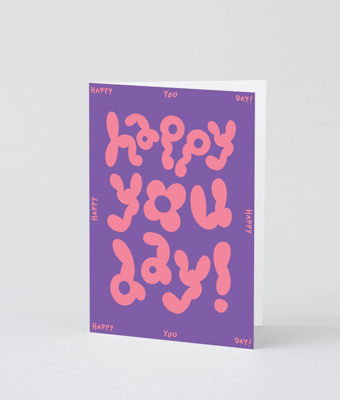 Happy You Day Embossed Greeting Card