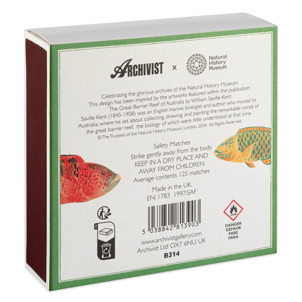 Fish Safety Matches
