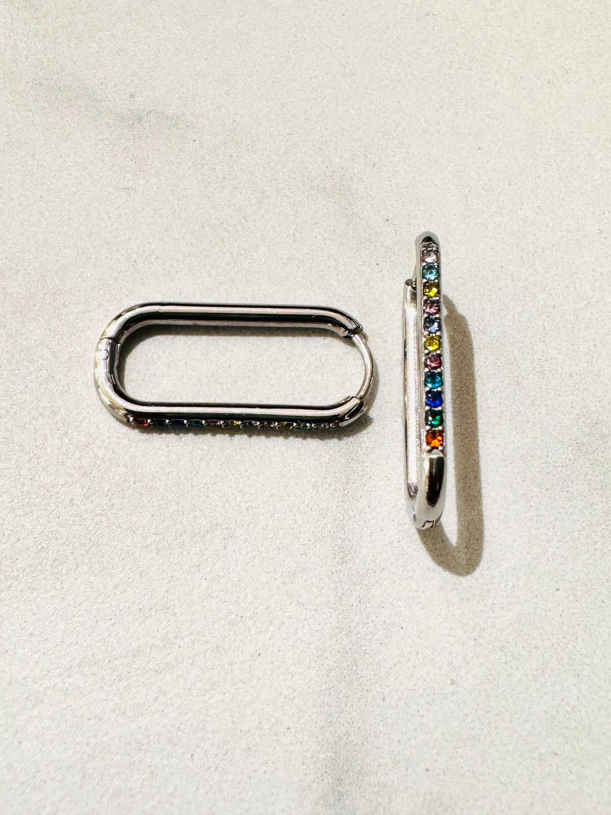 Arlo Stainless Steel Rectangular Earrings