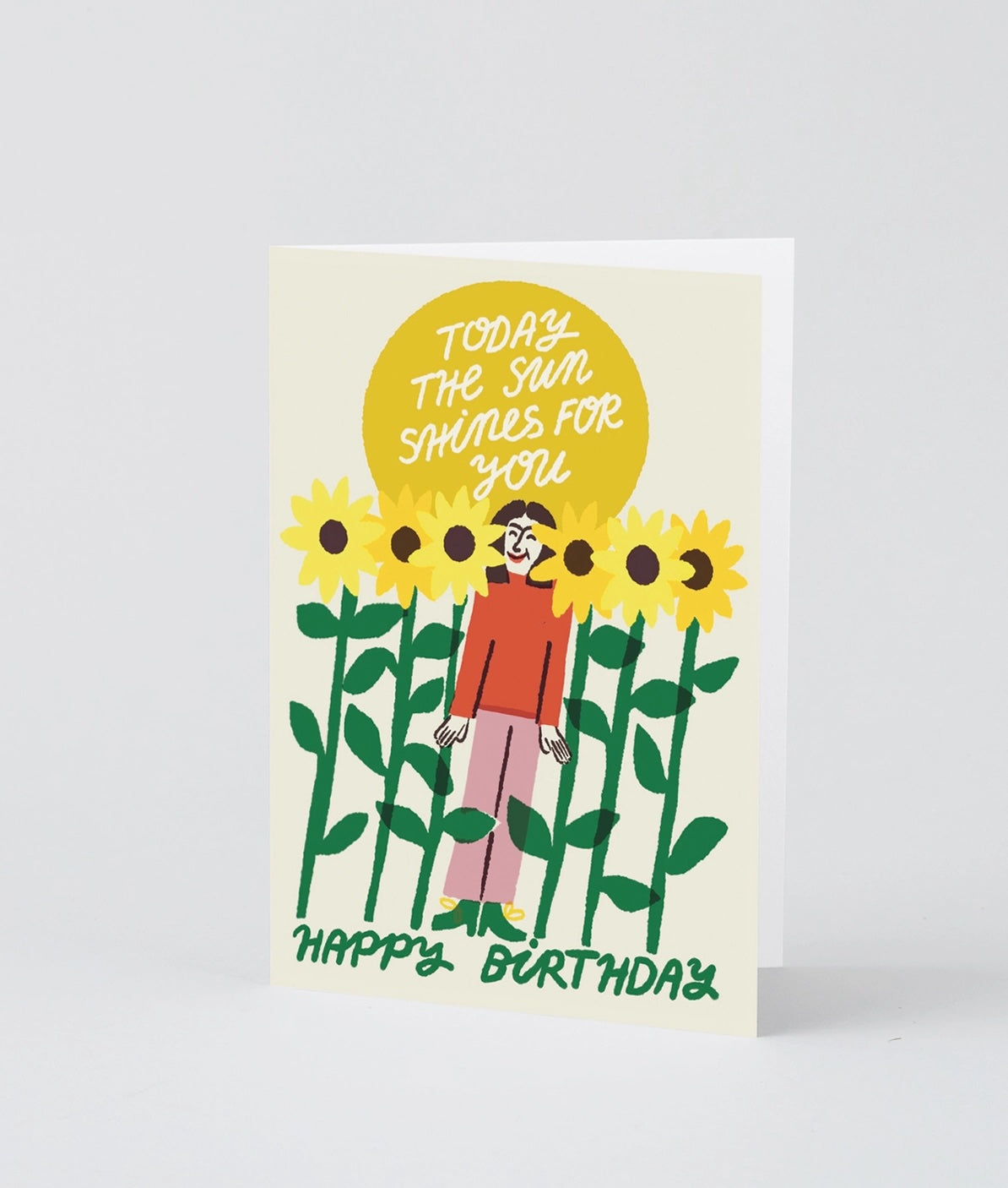 Today the Sun Shines For You Greeting Card