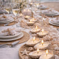 Coastal Beach Style Oyster Shell Event Candles